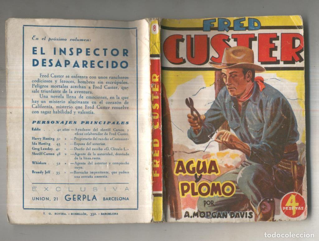 Libri di seconda mano: Fred Custer numero 08: Agua y plomo - A.Morgan Davis