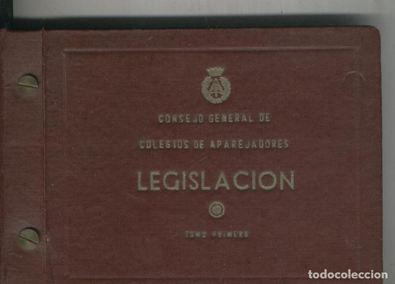 Libros: Legislacion Tomo primero - Varios - Foto 1