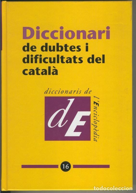 Libros: Disccionari de dubtes i dificultats del catala - Varios - Foto 1