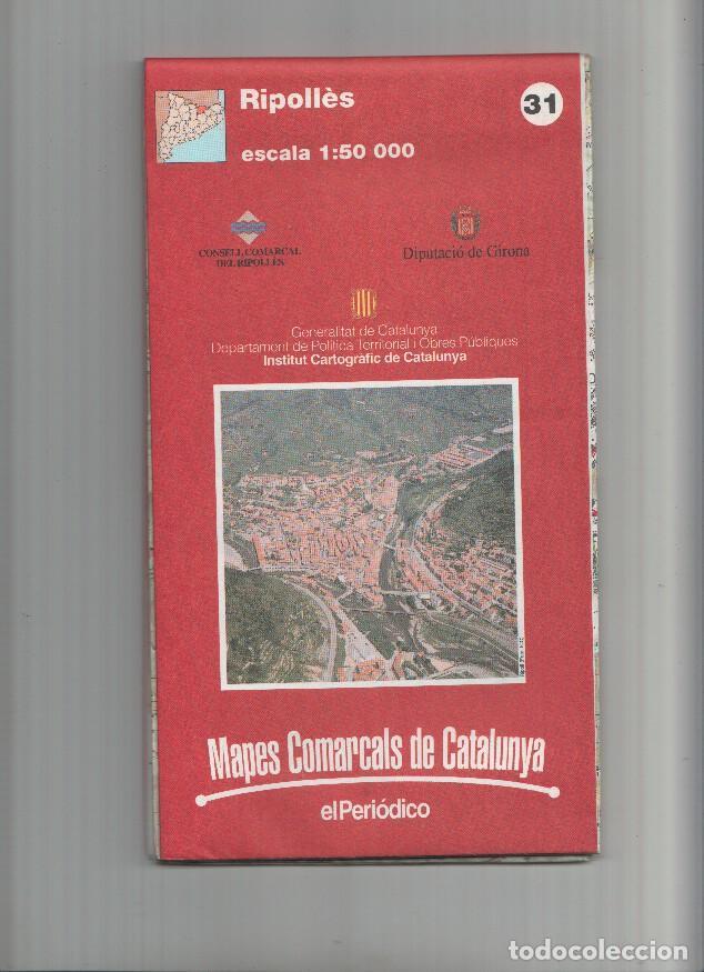 Libros: Mapes Comarcals de Catalunya numero 31: Ripolles - Varios - Foto 1