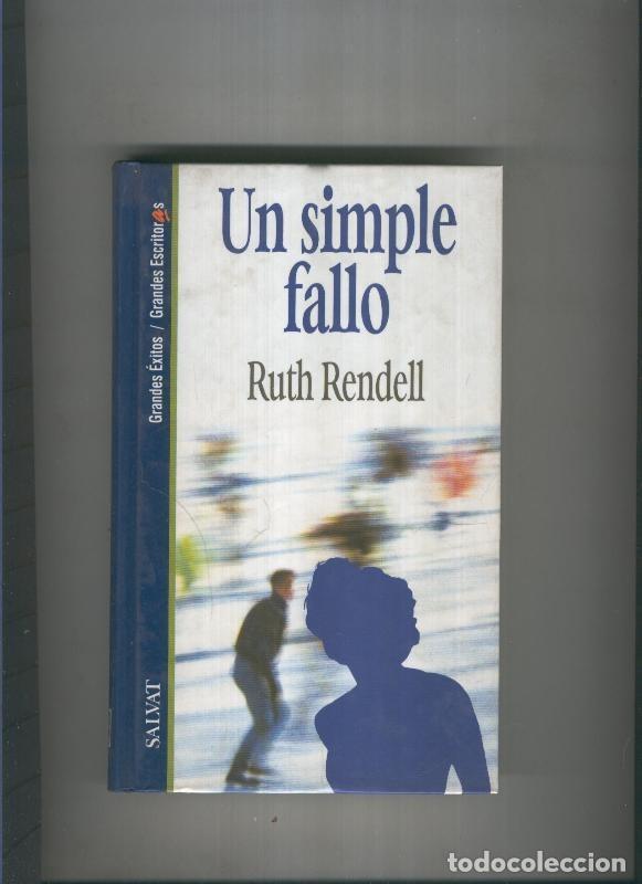 Libros: Un simple fallo - Ruth Rendell - Foto 1
