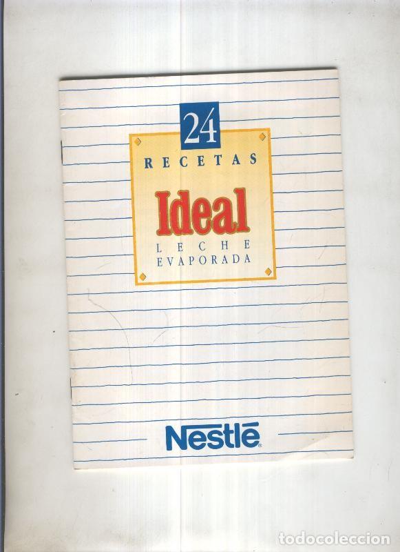 Libros: 24 recetas. Ideal.Leche evaporada - varios - Foto 1