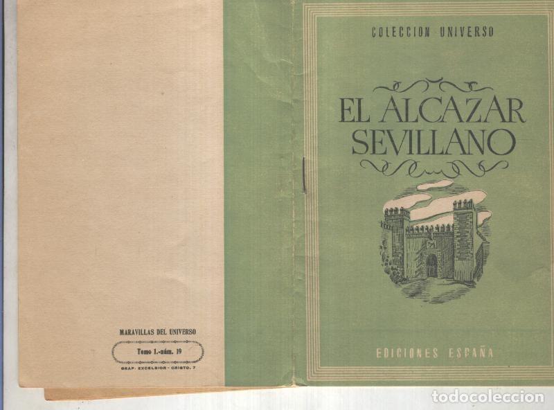 B&uuml;cher: Coleccion Universo tomo 1 numero 19: El alcazar sevillano - Varios