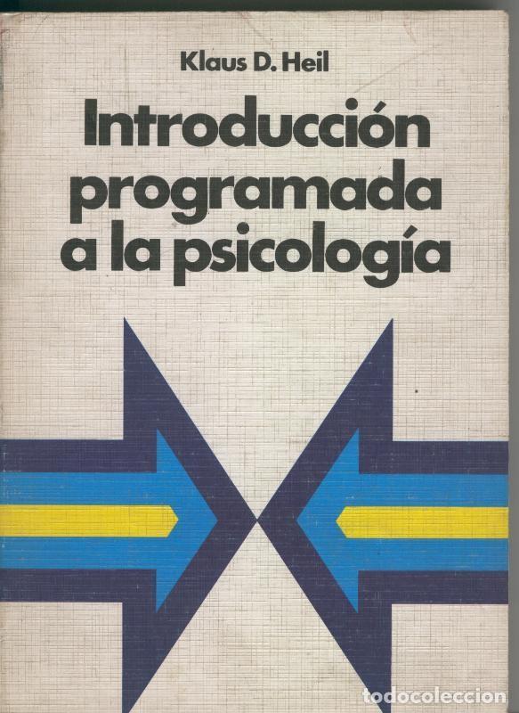 books: Introduccion programada a la psicologia - Klaus D. Heil