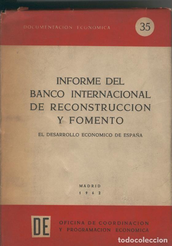 Libri di seconda mano: Informe del Banco Internacional de Reconstruccion y Fomento - Varios