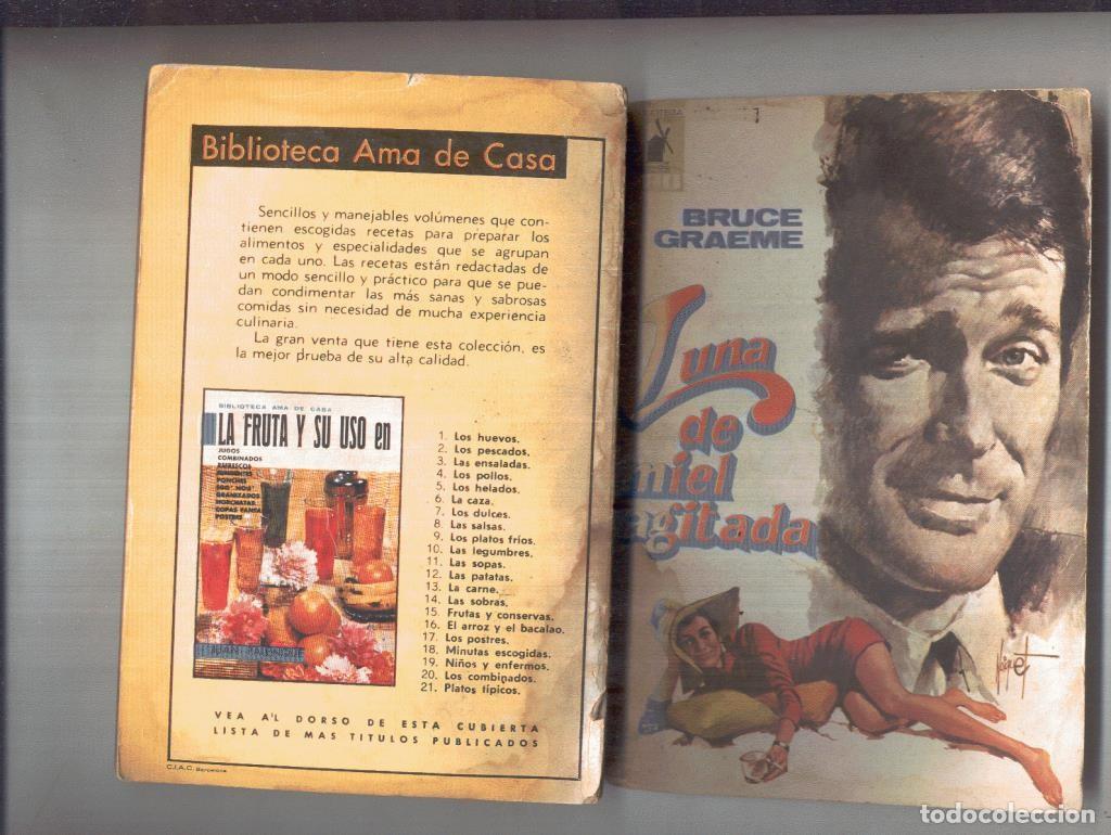 Livros em segunda m&atilde;o: Biblioteca Oro numero 607: Luna de miel agitada (aviejada) - Bruce Graeme