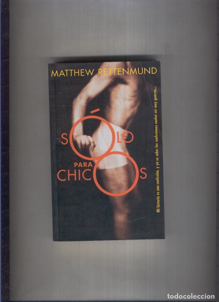 Libri di seconda mano: VIB numero 273/4: Solo para chicos - Matthew Rettenmund