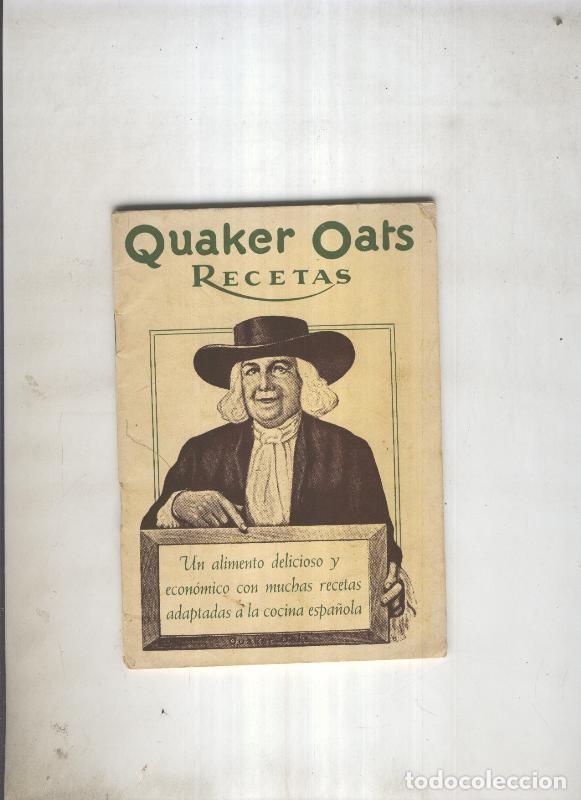 Libros: Quaker oats: Recetas - Varios - Foto 1