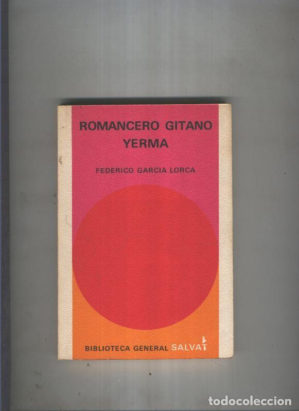 Libros: Romancero gitano Yerma - Federico Garcia Lorca - Foto 1