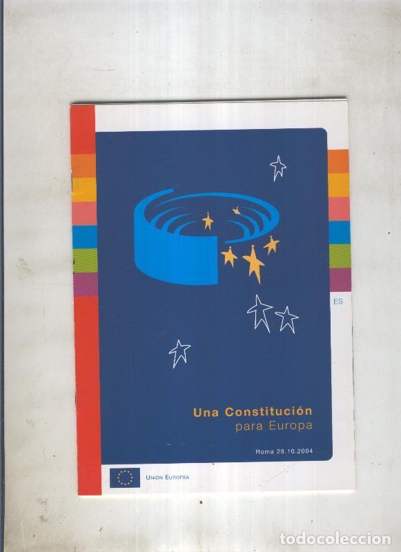Libros: Una constitucion para Europa - varios - Foto 1