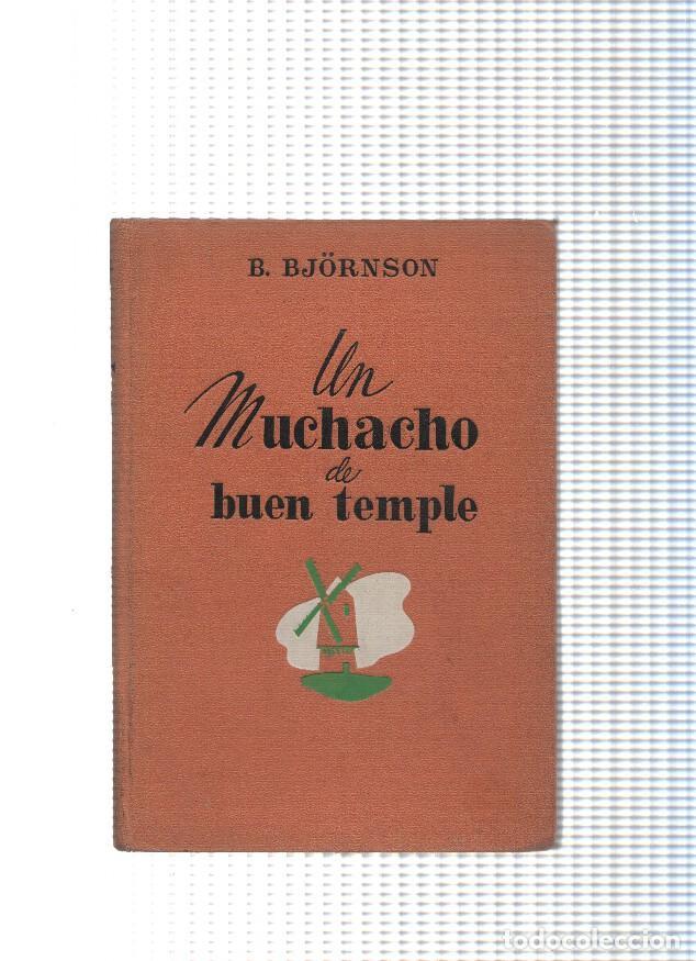 Libros: Un muchacho de buen temple - B. Bjornson - Foto 1