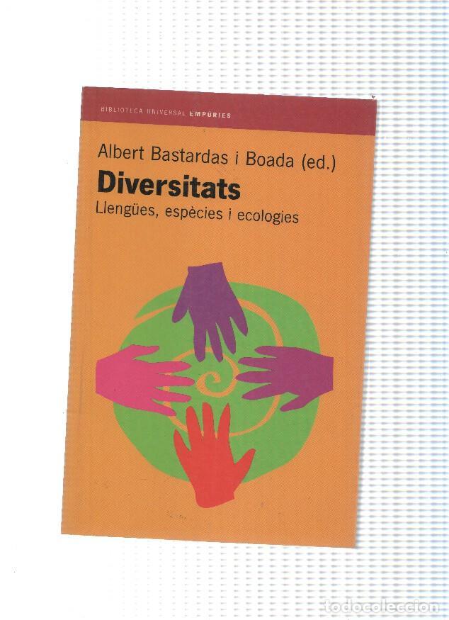 Libros: Biblioteca Universal numero 189: Diversitats - Albert Bastardas i Boada - Foto 1