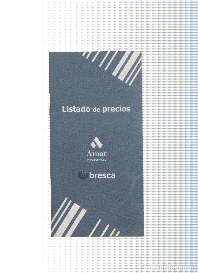 Libros: Lista de precios de editorial Amat 2007 - varios - Foto 1
