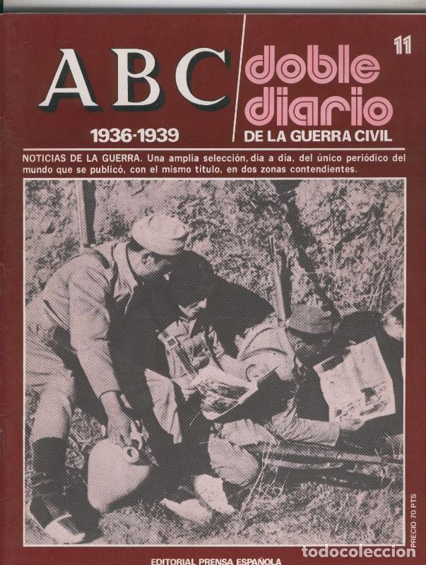 B&uuml;cher: ABC doble diario de la guerra civil fasciculo 11: 23 octubre al 3 noviembre 1936 - Varios