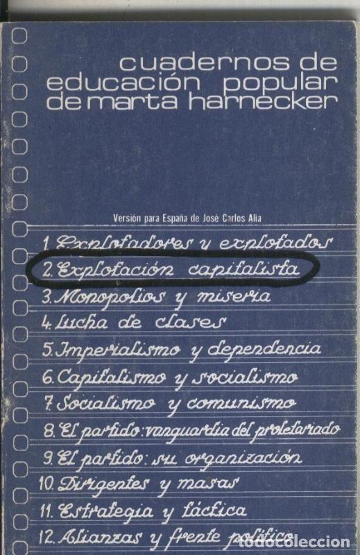 Libri di seconda mano: Explotacion capitalista - Jose Carlos Alia