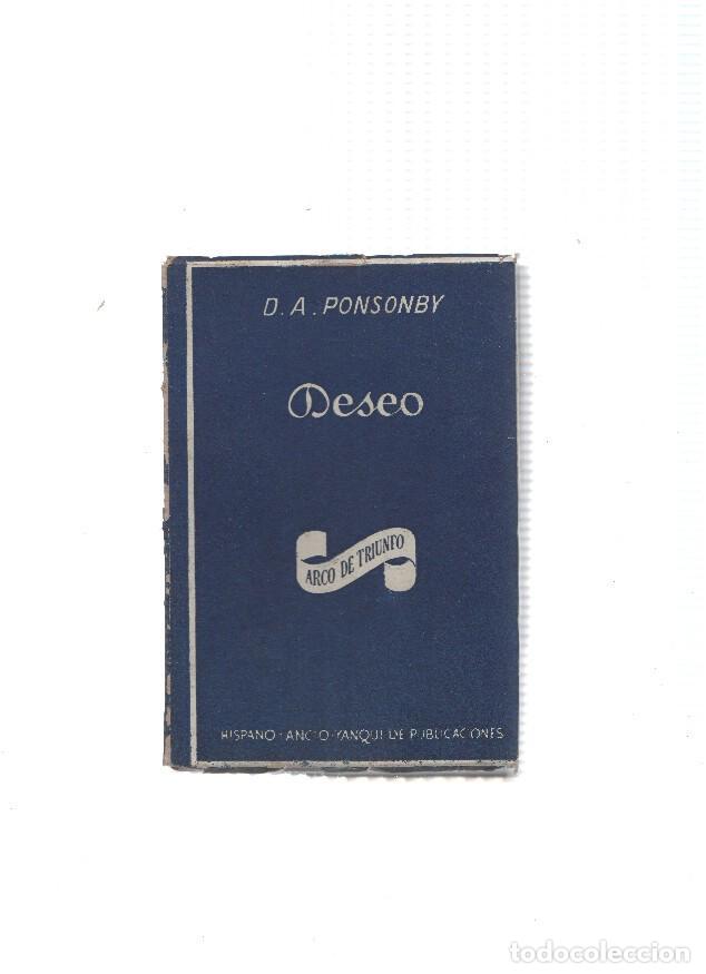 Libros: Arco de triunfo: Deseo - D.A. Ponsonby - Foto 1