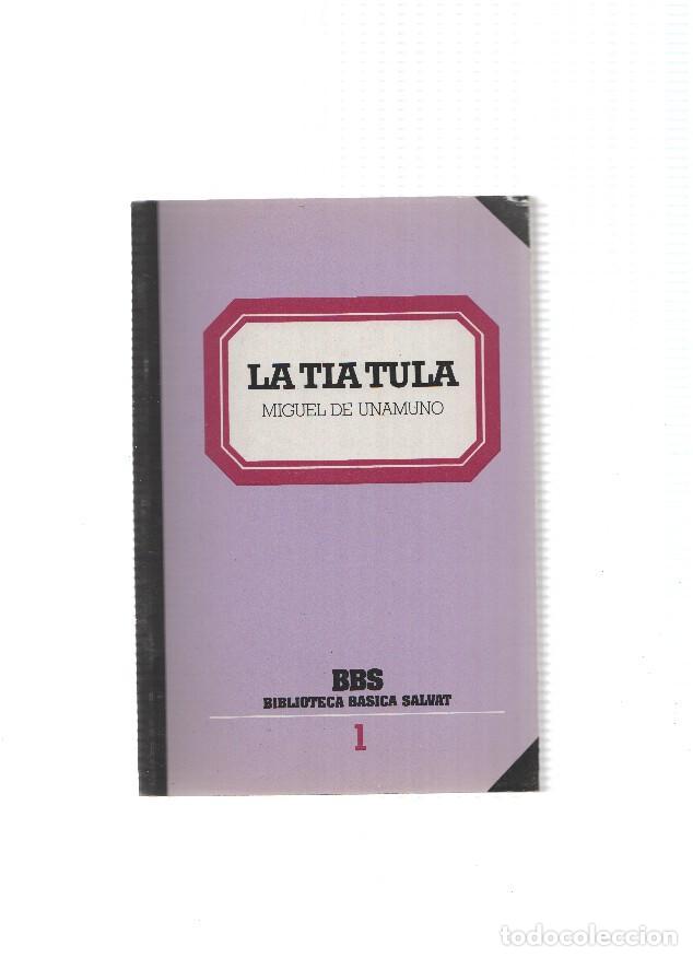 Libros: BBS numero 01: La Tia Tula - Miguel de Unamuno - Foto 1