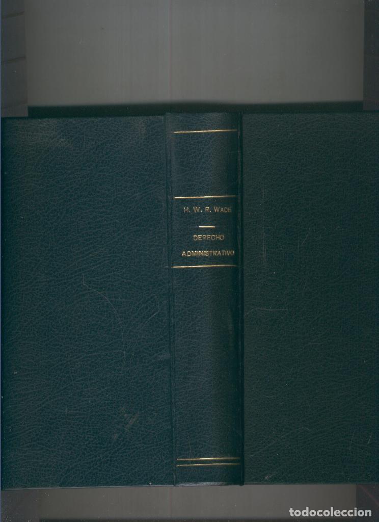 Libros: Derecho administrativo - H.W.R. Wade