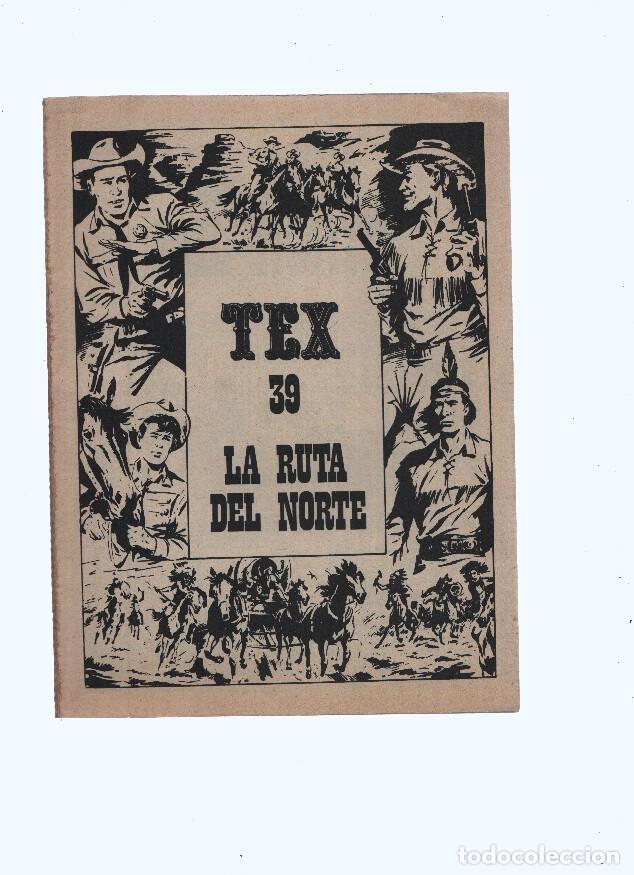 B&uuml;cher: Tex numero 39: La ruta del norte (ejemplar sin la cubierta) - Varios