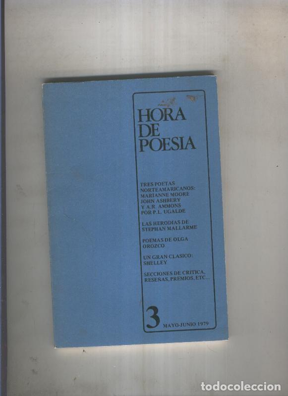 Libros: Hora de Poesia numero 3 - Varios