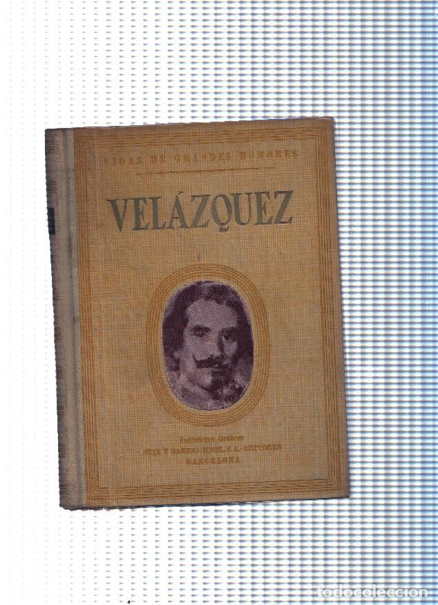 Libri di seconda mano: Vidas de Grandes Hombres :Velazquez - Antonio Igual Ubeda