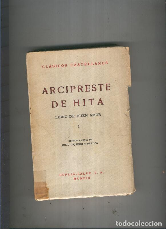 Libros: Libro de Buen Amor I - Arcipreste de Hita - Foto 1