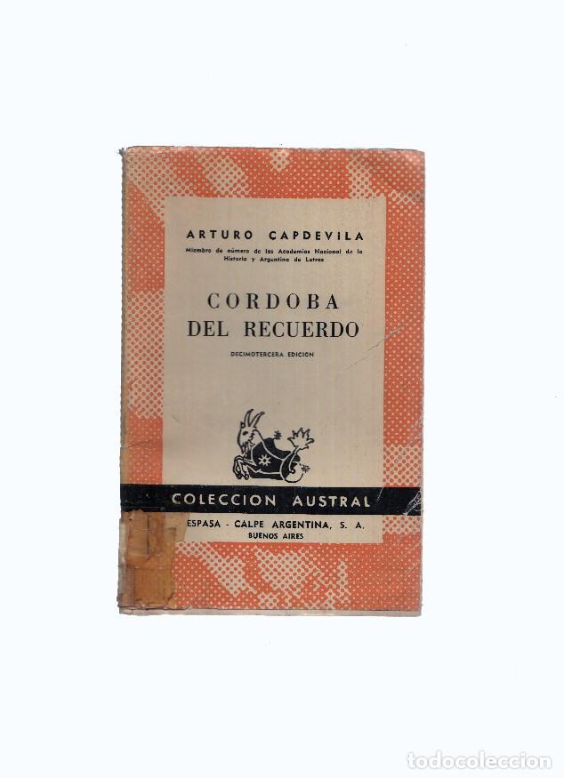 Libros: Austral numero 97: Cordoba del recuerdo - Arturo Capdevila