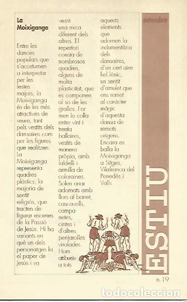 Libros: LIBRITO 7017: La Moixiganga. Numero 19 - Joan Amades - Foto 1