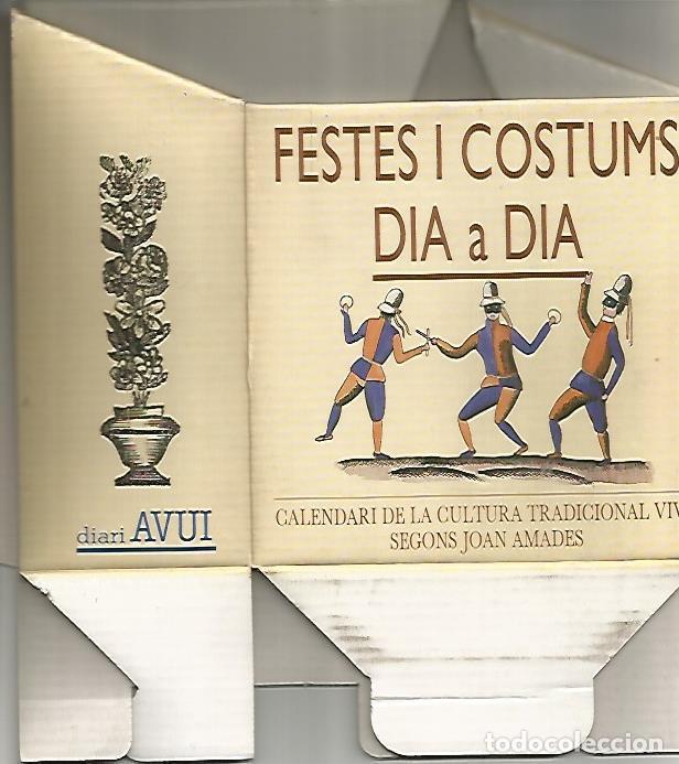 B&uuml;cher: LIBRITO 7048: Caja de la coleccion Festes i Costums dia a dia. - Joan Amades