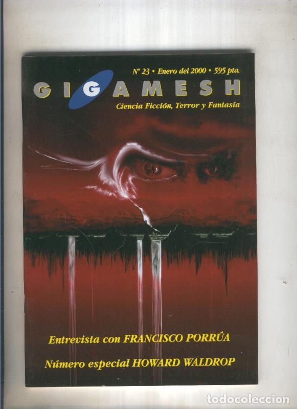 Libros: Revista Gigamesh numero 23, enero 2000 numero especial - varios