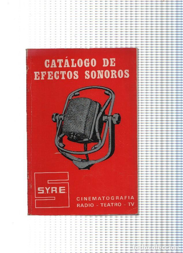 Libros: Catalogo de efectos sonoros - varios - Foto 1