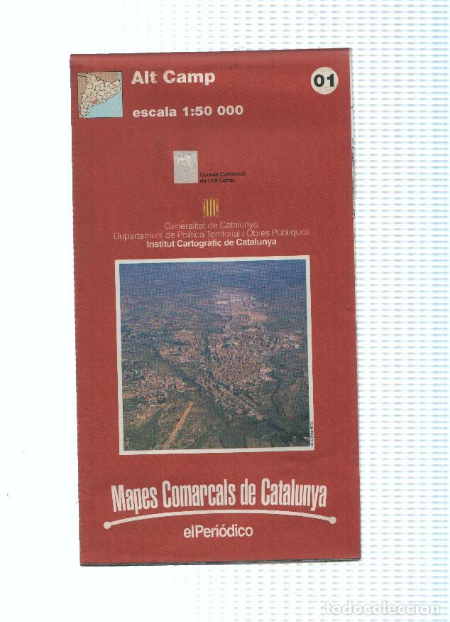 Libros: Mapes Comarcals de Catalunya numero 01: Alt Camp - Varios - Foto 1