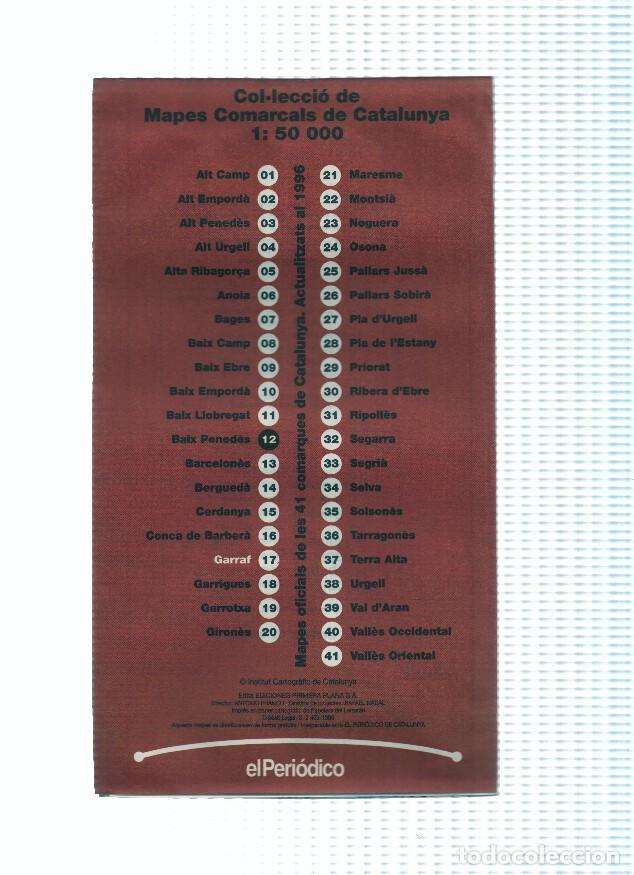Libros: Mapes Comarcals de Catalunya numero 37: Terra alta - Varios - Foto 2