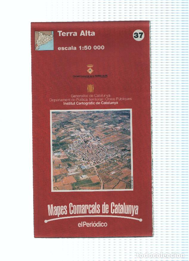 Libros: Mapes Comarcals de Catalunya numero 37: Terra alta - Varios - Foto 1