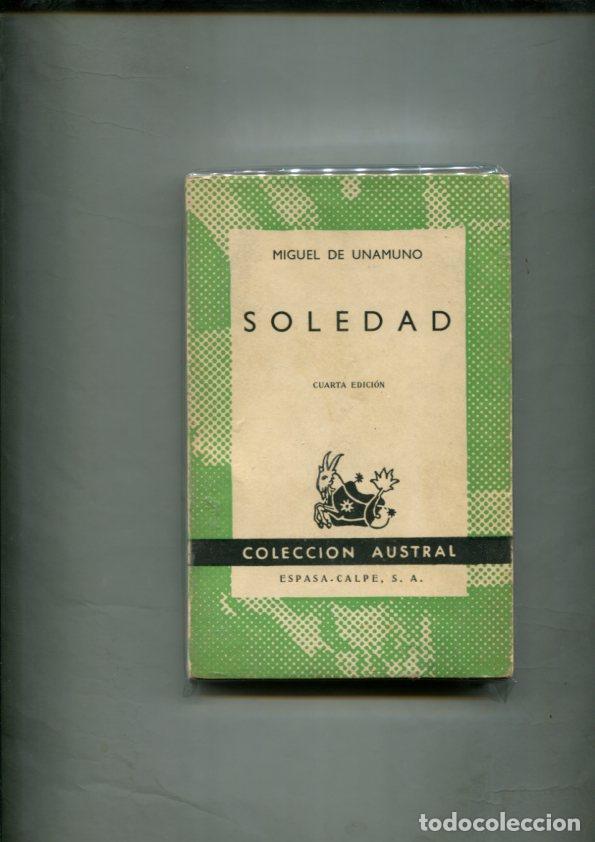 Libros: Austral numero 570: Soledad - Miguel de Unamuno - Foto 1