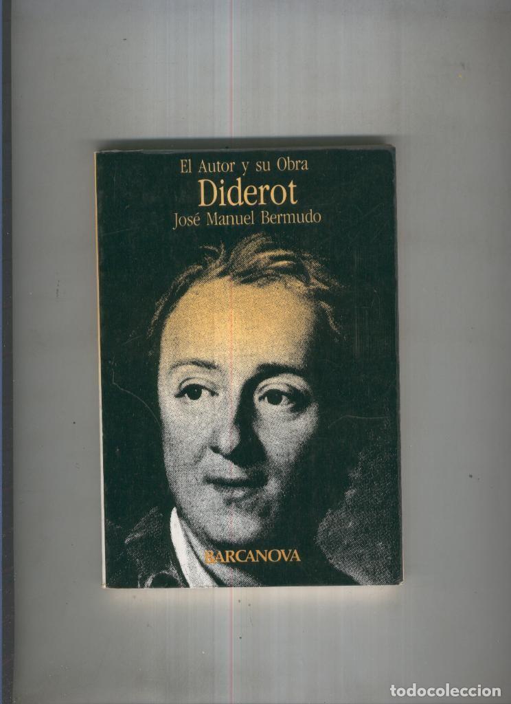 Libros: Diderot - Jose Manuel Bermudo - Foto 1