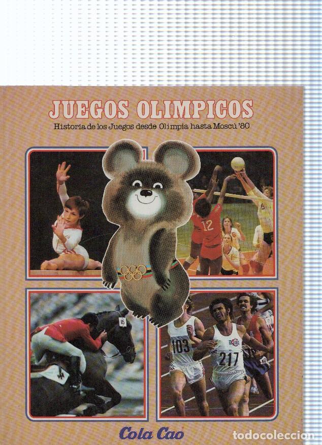 B&uuml;cher: Juegos Olimpicos. Historia de los juegos Olimpicos hasta Moscu 1980 - varios