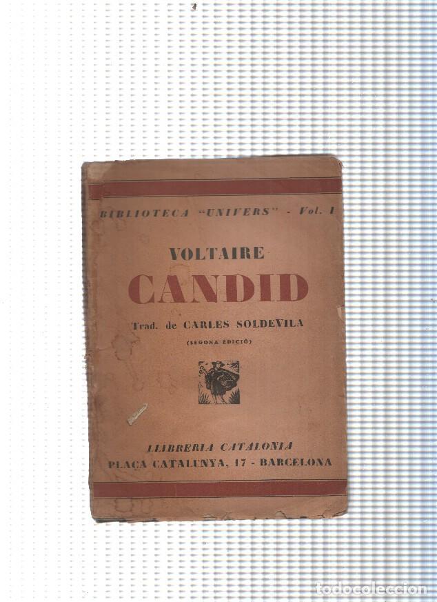 Libros: Biblioteca Univers vol I: Candid o L optimisme - Voltaire - Foto 1