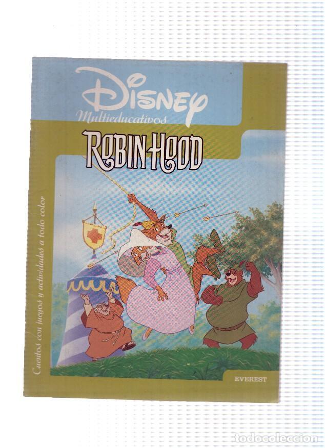 Libros: Disney Multieducativos: Robin Hood - Disney - Foto 1