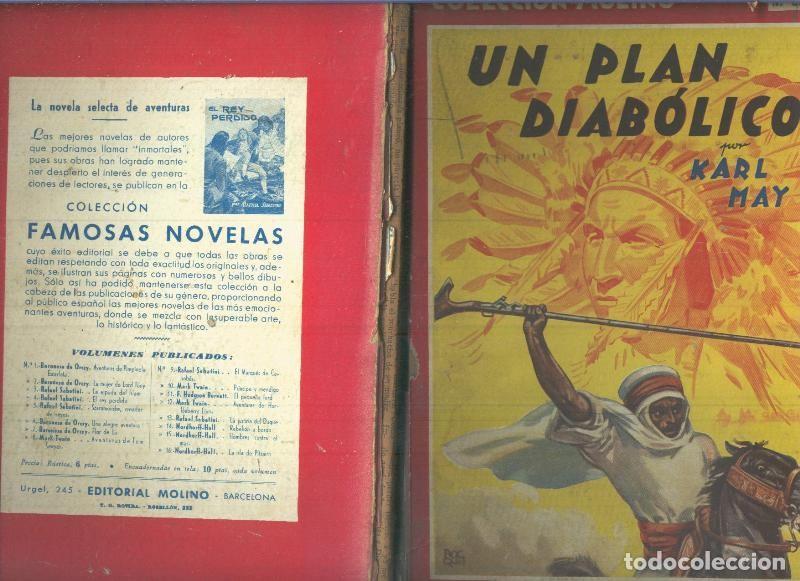 Livres: Coleccion Molino numero 025: Un plan diabolico (lomo estropeado) - Karl May