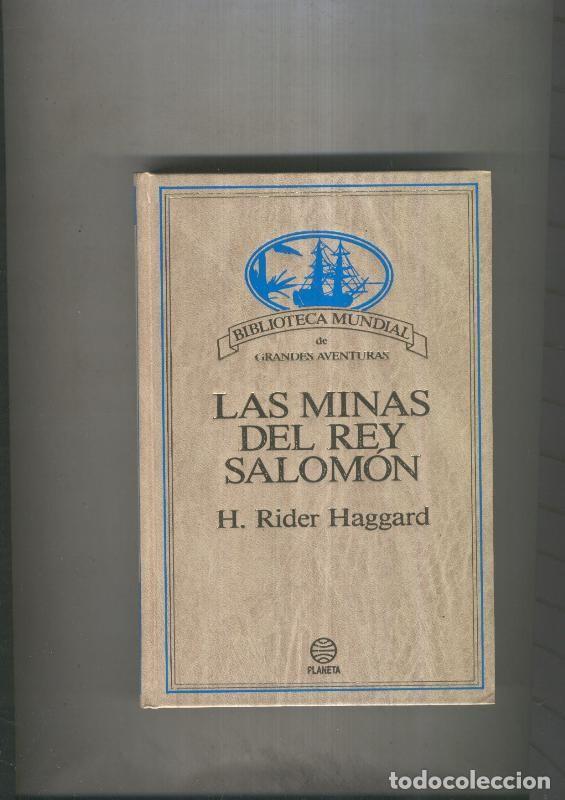 B&uuml;cher: Biblioteca mundial de grandes aventuras: Las minas del rey Salomon - H.Rider Haggard