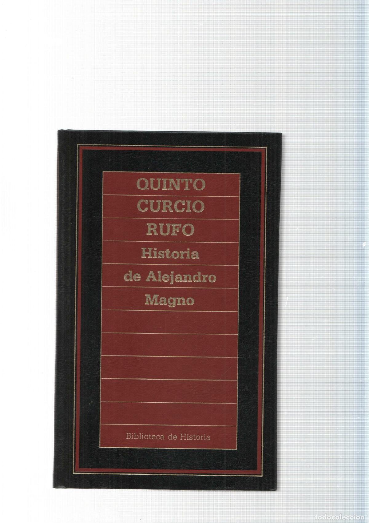 Libri di seconda mano: Biblioteca de Historia num 48: Historia de Alejandro Magno - Quinto Curcio Rufo