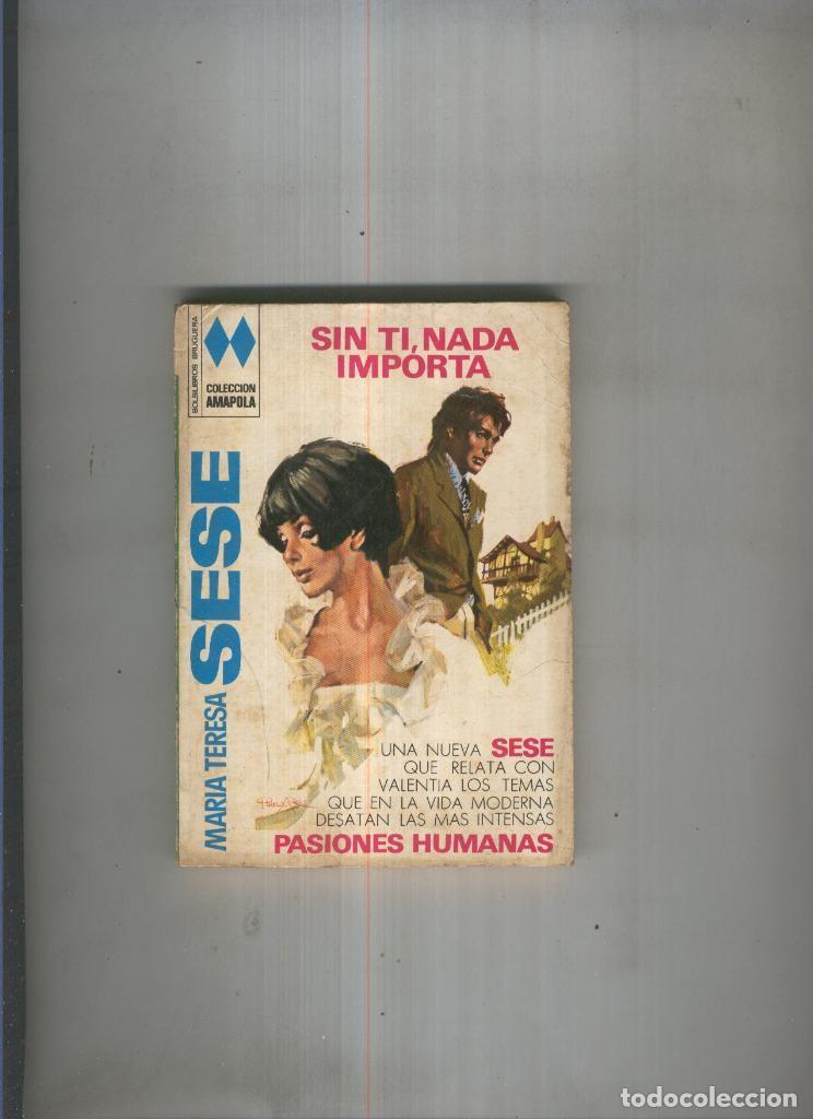 Libri di seconda mano: Sin ti, nada importa - Maria Teresa Sese