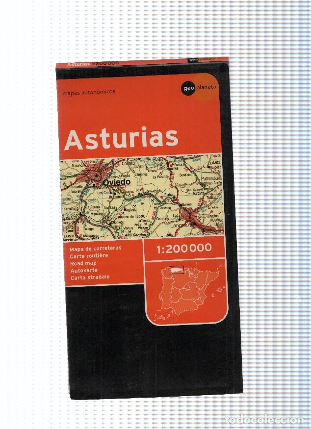 Libros: Mapas autonomicos : Asturias, escala 1:200000 - varios - Foto 1