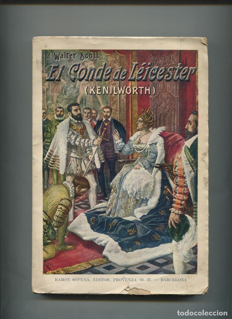 books: Biblioteca de Grandes Novelas: El conde de Leicester - Walter Scott