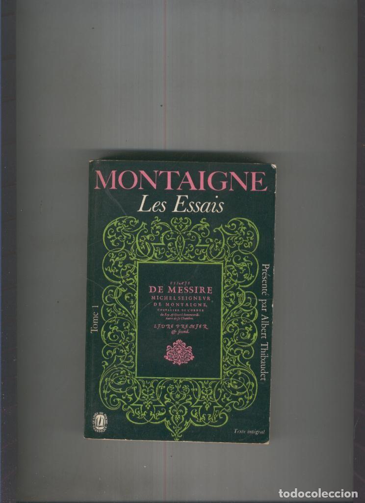 Libros: Les Essais Tomo I - Michel de Montaigne - Foto 1