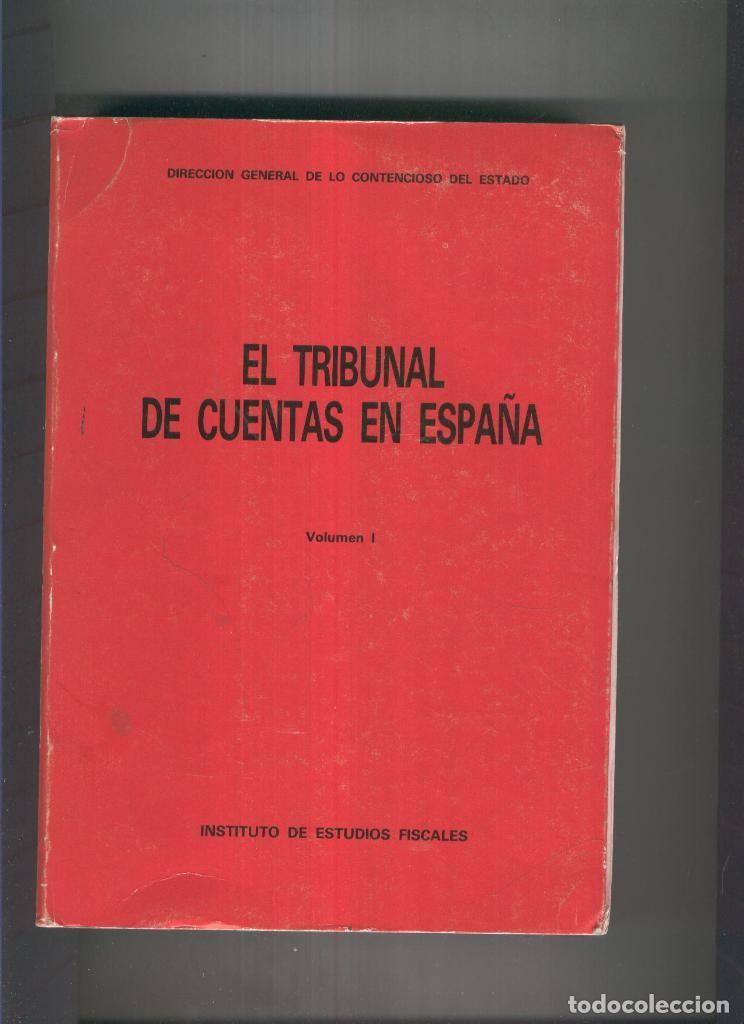 books: El Tribunal de cuentas en Espa&ntilde;a Volumen I - varios
