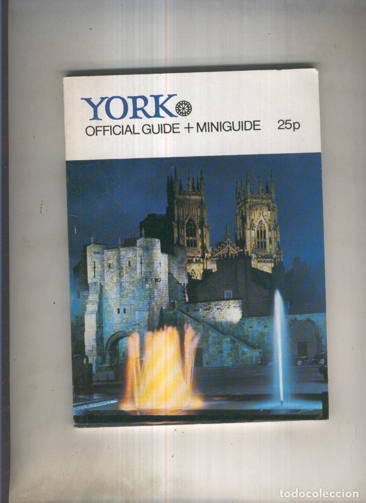 Libros: York Official Guide and miniguide - varios - Foto 1