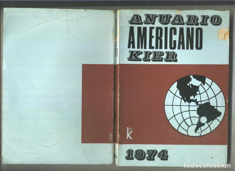 Livros em segunda m&atilde;o: Anuario Americano Kier 1974 - varios