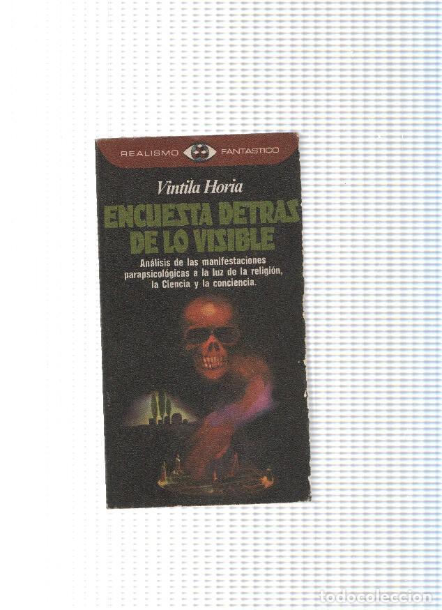 Libri di seconda mano: Realismo fantastico numero 75: Encuesta detras de lo visible - Vintila Horia